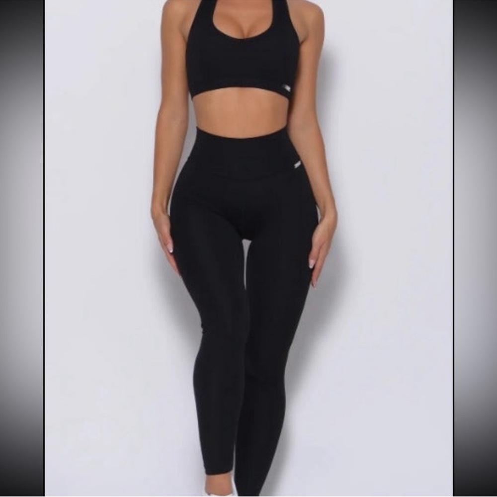 Bombshell ribbed pocket leggings